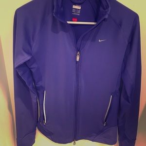 Nike dry fit size small purple jacket